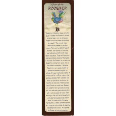 BOOKMARK CHINESE ASTROLOGY ROOSTER ADULT